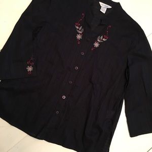 “city blues by KORET” Black Tunic